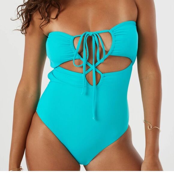 Roxy One Piece Swimsuit – Slimming Tummy Control NWT - Picture 1 of 7